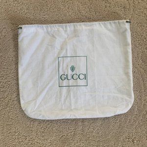Gucci Dust Cover. Size 12" wide by 10" long.